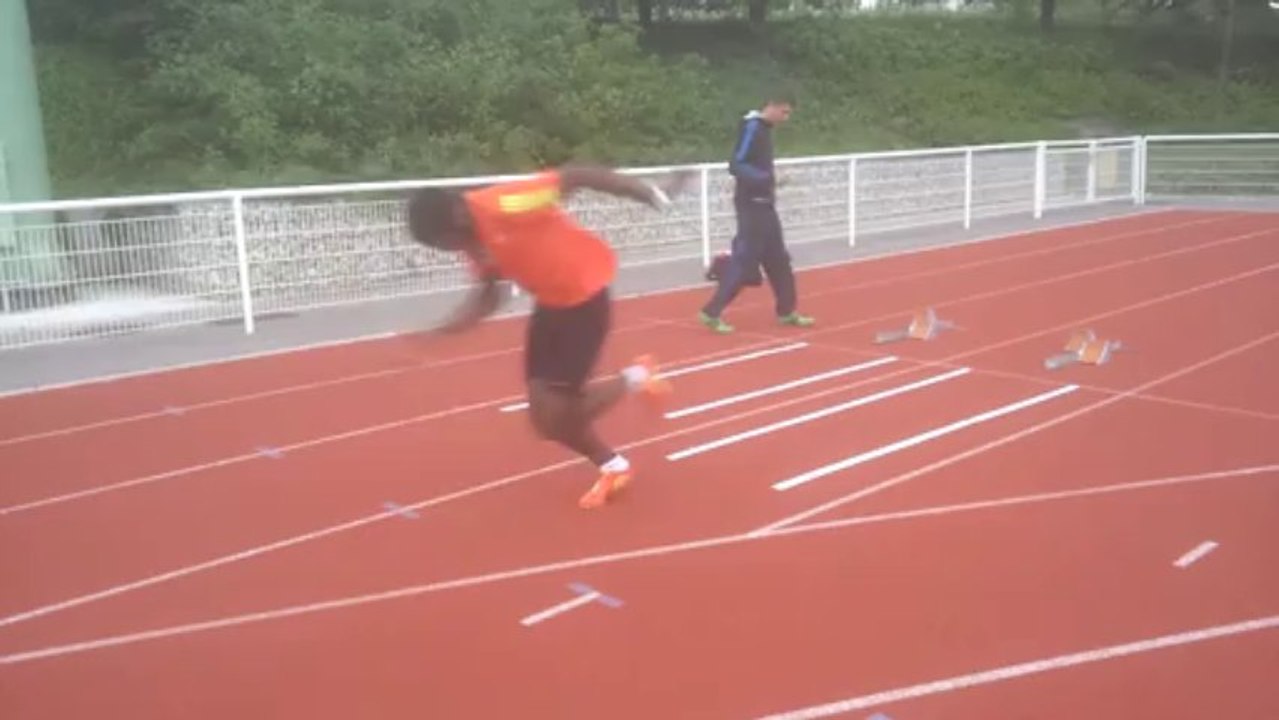 KEVINE  ET DAVY TECHNIQUE DEPART EN LIGNE LES PREMIERS APPUIS