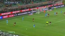 Giandomenico Mesto tackles and interceptions (Milan - Napoli, 22.09.2013)