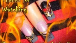 Music: *Love The Way You Lie* - Inspired Nail Art Design Tutorial