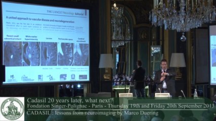Marco Duering - CADASIL : lessons from neuroimaging