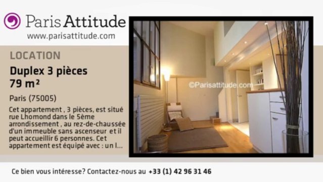 Duplex 2 Chambres à louer - Panthéon/Sorbonne, Paris - Ref. 433