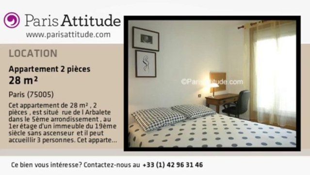 Appartement 1 Chambre à louer - Port Royal, Paris - Ref. 7467