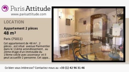 Appartement 1 Chambre à louer - Parmentier, Paris - Ref. 5282
