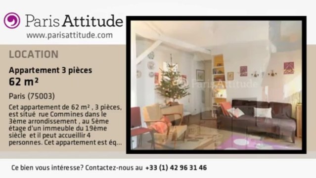 Appartement 2 Chambres à louer - Temple, Paris - Ref. 2569