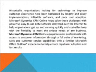 What Can Microsoft Dynamic CRM Do to Your Business