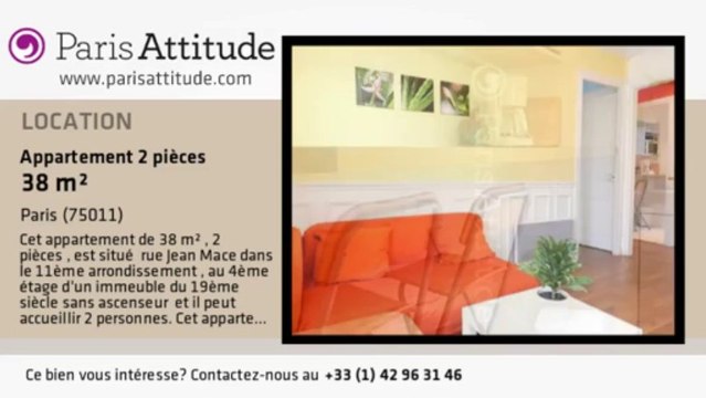 Appartement 1 Chambre à louer - Charonne, Paris - Ref. 8804