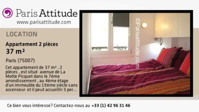 Appartement 1 Chambre à louer - Ecole Militaire/Unesco, Paris - Ref. 6950