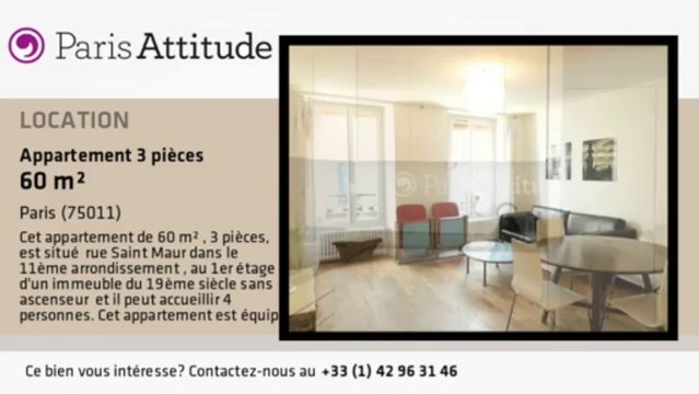 Appartement 2 Chambres à louer - Belleville, Paris - Ref. 8556