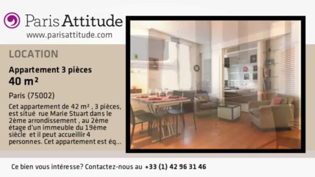 Appartement 2 Chambres à louer - Montorgueil, Paris - Ref. 8112