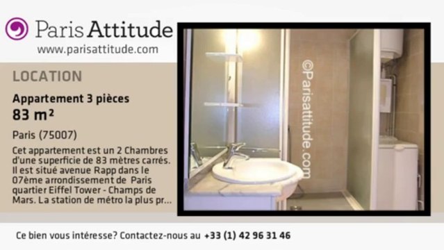 Appartement 2 Chambres à louer - Tour Eiffel, Paris - Ref. 4972