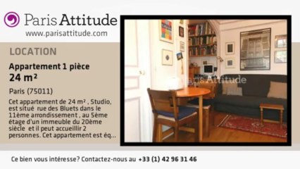 Appartement Studio à louer - Ménilmontant, Paris - Ref. 7906