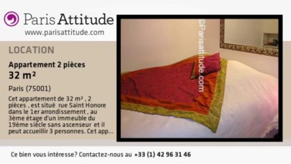 Appartement 1 Chambre à louer - Châtelet, Paris - Ref. 4451