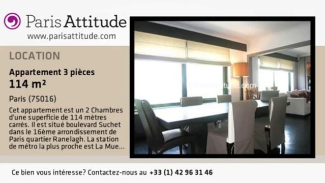 Appartement 2 Chambres à louer - La Muette, Paris - Ref. 4749