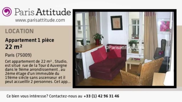 Appartement Studio à louer - Poissonnière, Paris - Ref. 4465