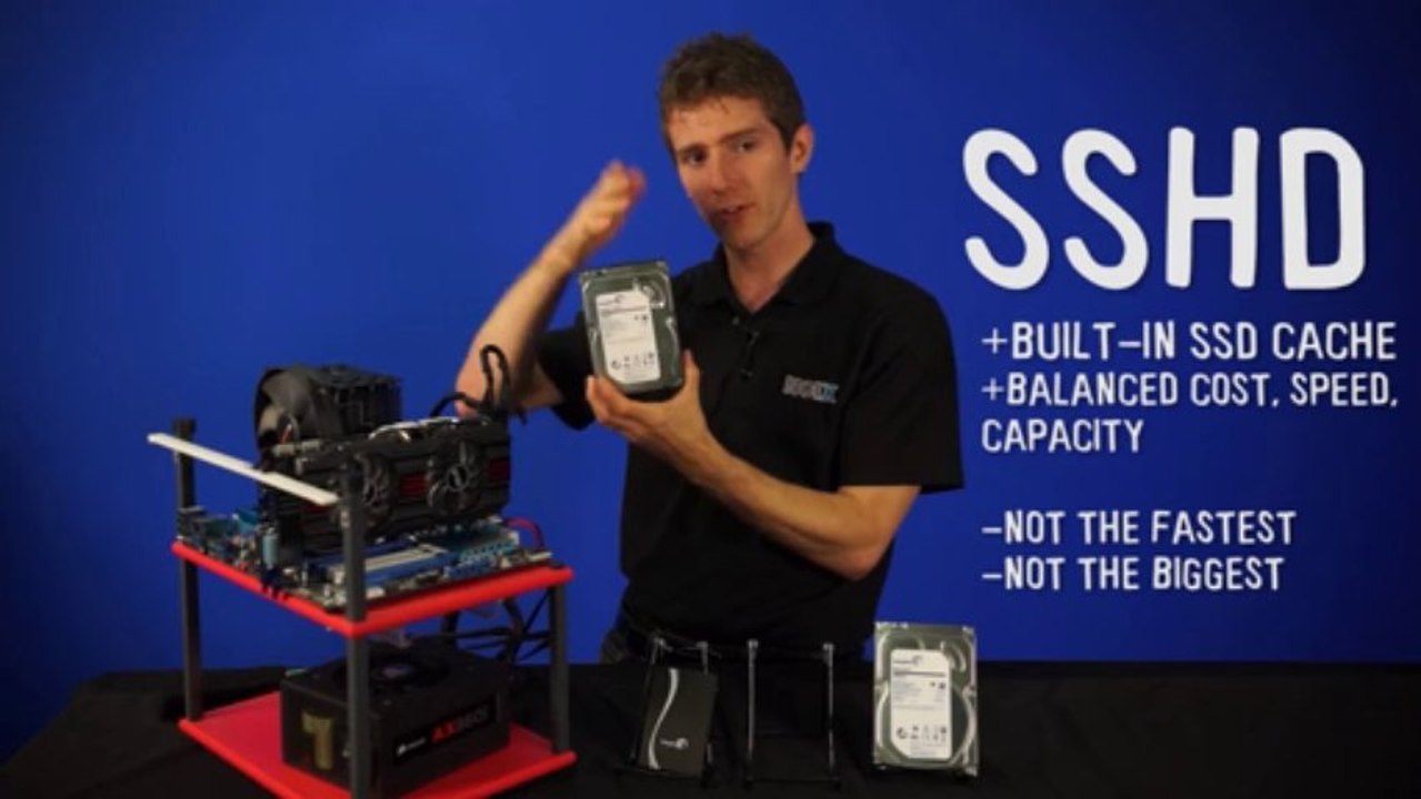 Seagate 600 Desktop Solid State Hybrid Drives vs SSD vs HDD - Showdown