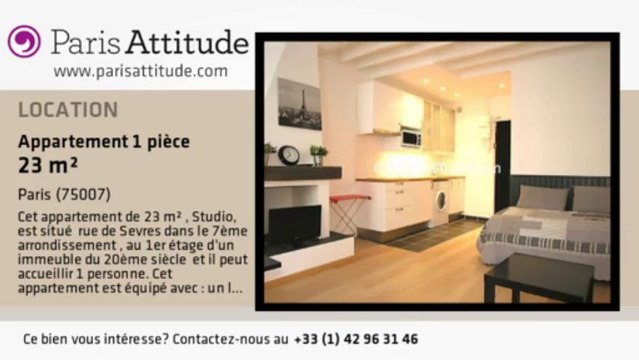 Appartement Studio à louer - Ecole Militaire/Unesco, Paris - Ref. 6779