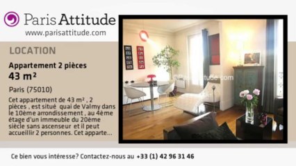Appartement 1 Chambre à louer - Canal St Martin, Paris - Ref. 4315