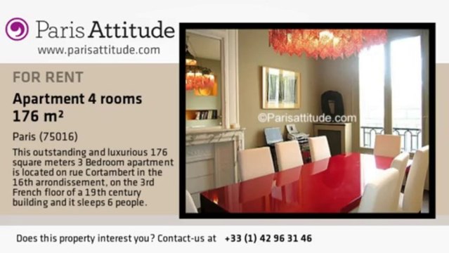 3 Bedroom Apartment for rent - Trocadéro, Paris - Ref. 2726