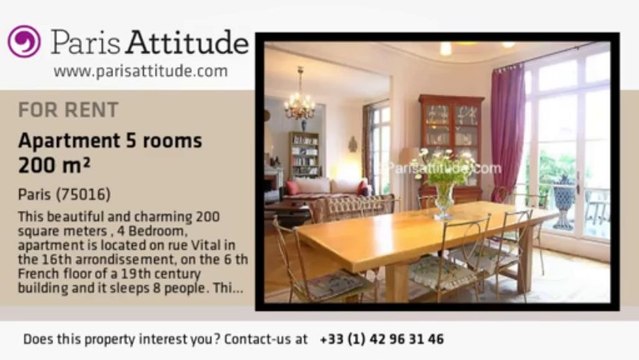4 Bedroom Duplex for rent - La Muette, Paris - Ref. 6796