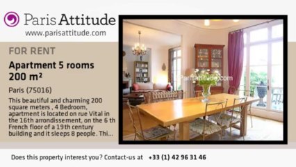4 Bedroom Duplex for rent - La Muette, Paris - Ref. 6796