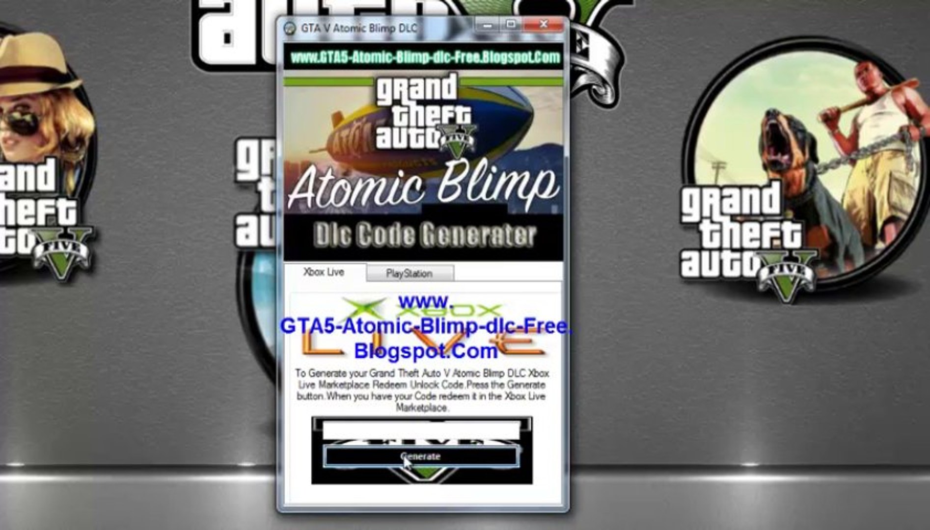 Download Grand Theft Auto V Atomic Blimp DLC - Xbox 360 / PS3 - video  Dailymotion