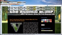 Grand Theft Auto 5 Atomic Blimp DLC Redeem Code Free Xbox 360 / PS3