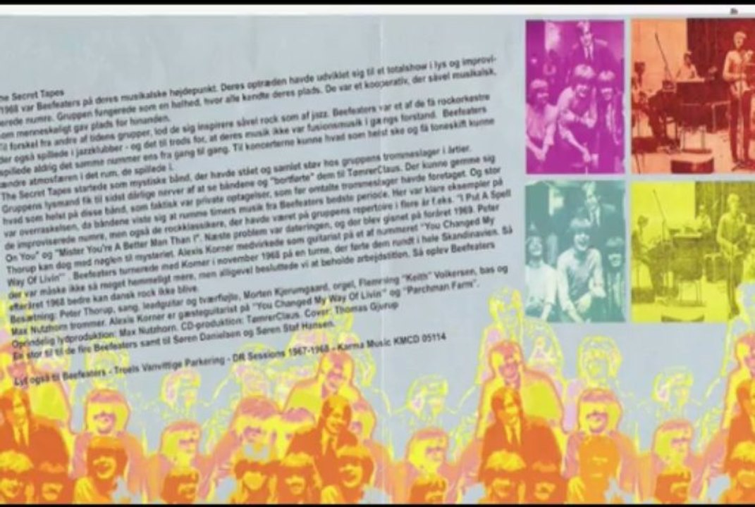 Beefeaters"Mister You`re A Better Man Than I"Live 1968 Somewhere In Scandinavia,The Secret Tapes