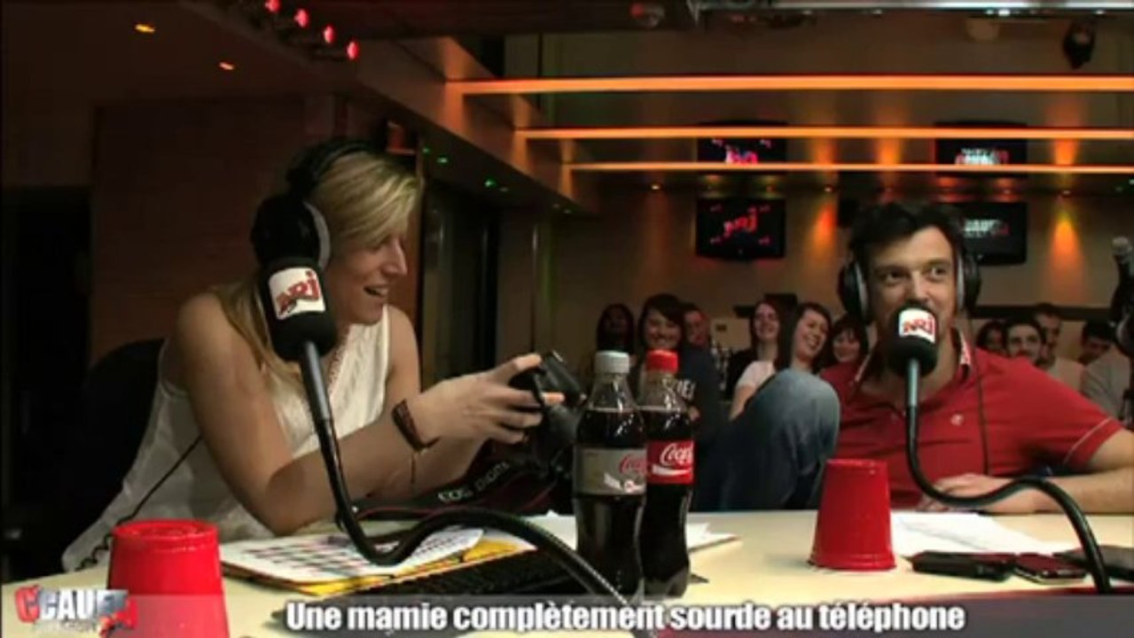 Une mamie complètement sourde au téléphone - C'Cauet sur NRJ