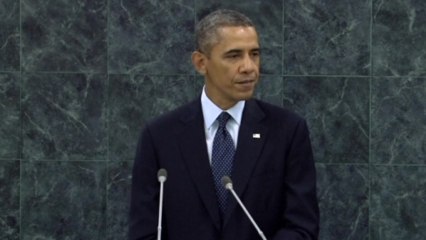 Obama "encouraged" on Iran, but roadblocks still exist