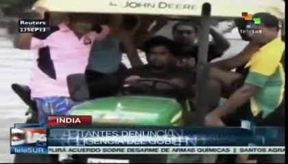 Monzón en India deja afectaciones en la sureña ciudad de Surat