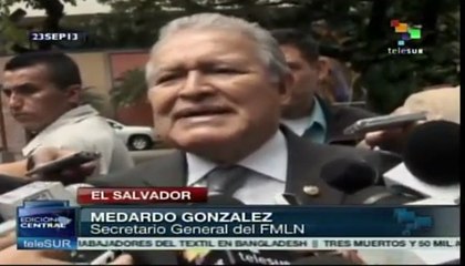 El Salvador: FMLN llama al pueblo a participar en presidenciales 2014