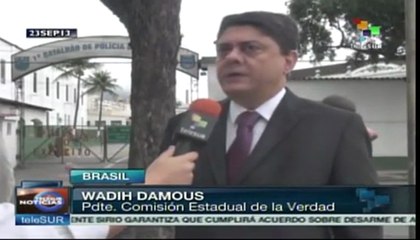 Comisiones de la Verdad visitaron centro de tortura en Río de Janeiro