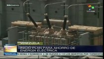 Venezuela inicia plan de ahorro de energía eléctrica