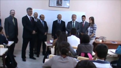 YENİ AÇILAN ALTINOVA ANADOLU LİSESİ'NİN İLK MİSAFİRİ MİLLETVEKİLİ TEMEL COŞKUN OLDU