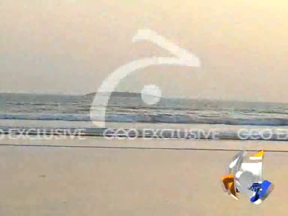 Island emerges of Gawadar Coast-24 Sep 2013