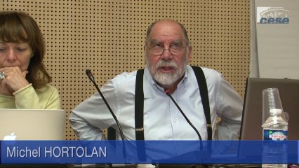 Audition de Michel HORTOLAN, Président de l'IFREE - cese