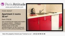 1 Bedroom Apartment for rent - Sacré Cœur, Paris - Ref. 5971