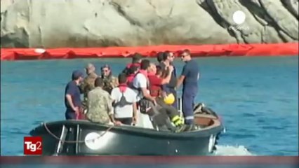 A la recherche des disparus du Costa Concordia