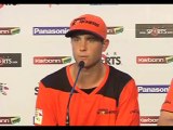 Perth Scorchers wicketkeeper TomTriffitt press conference