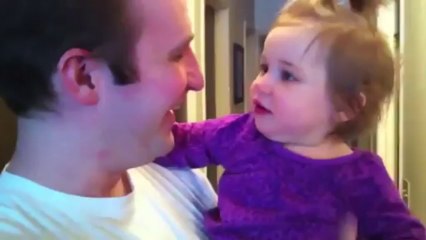 Cortó su barba y su hija no paró de llorar