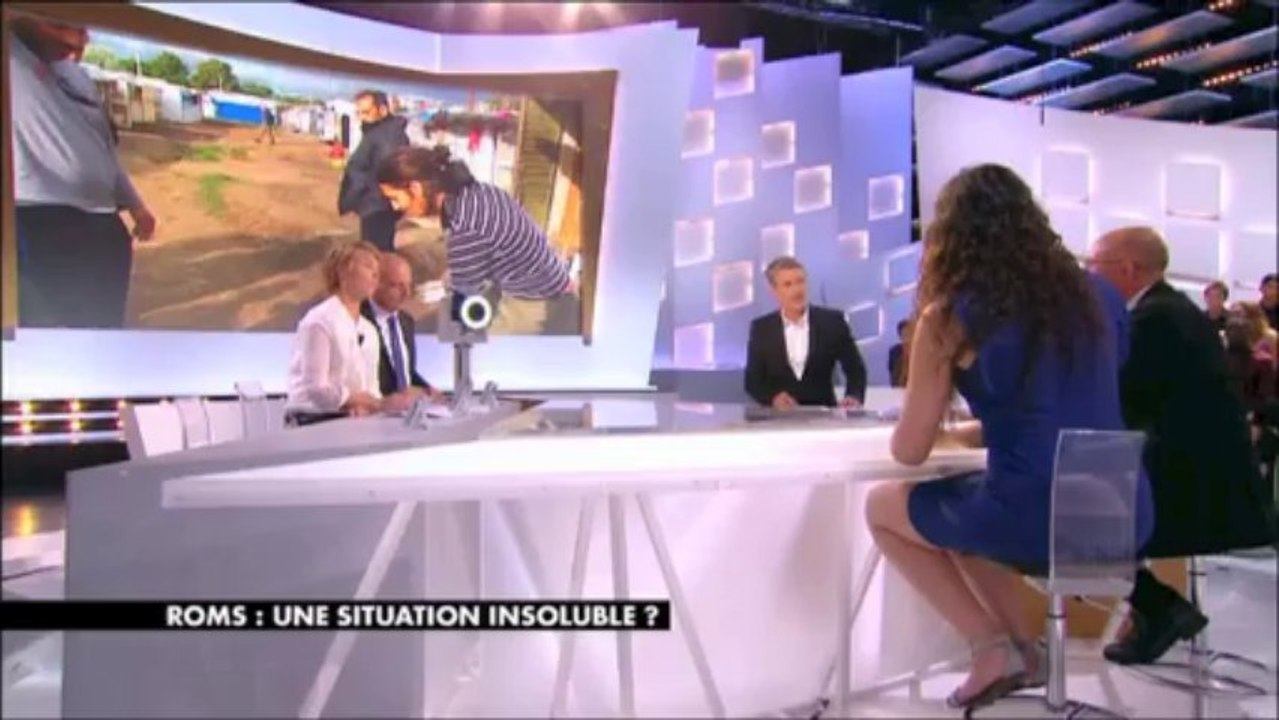 Eric Ciotti était l'invité du Grand Journal pour évoquer l'intégration des roms en France