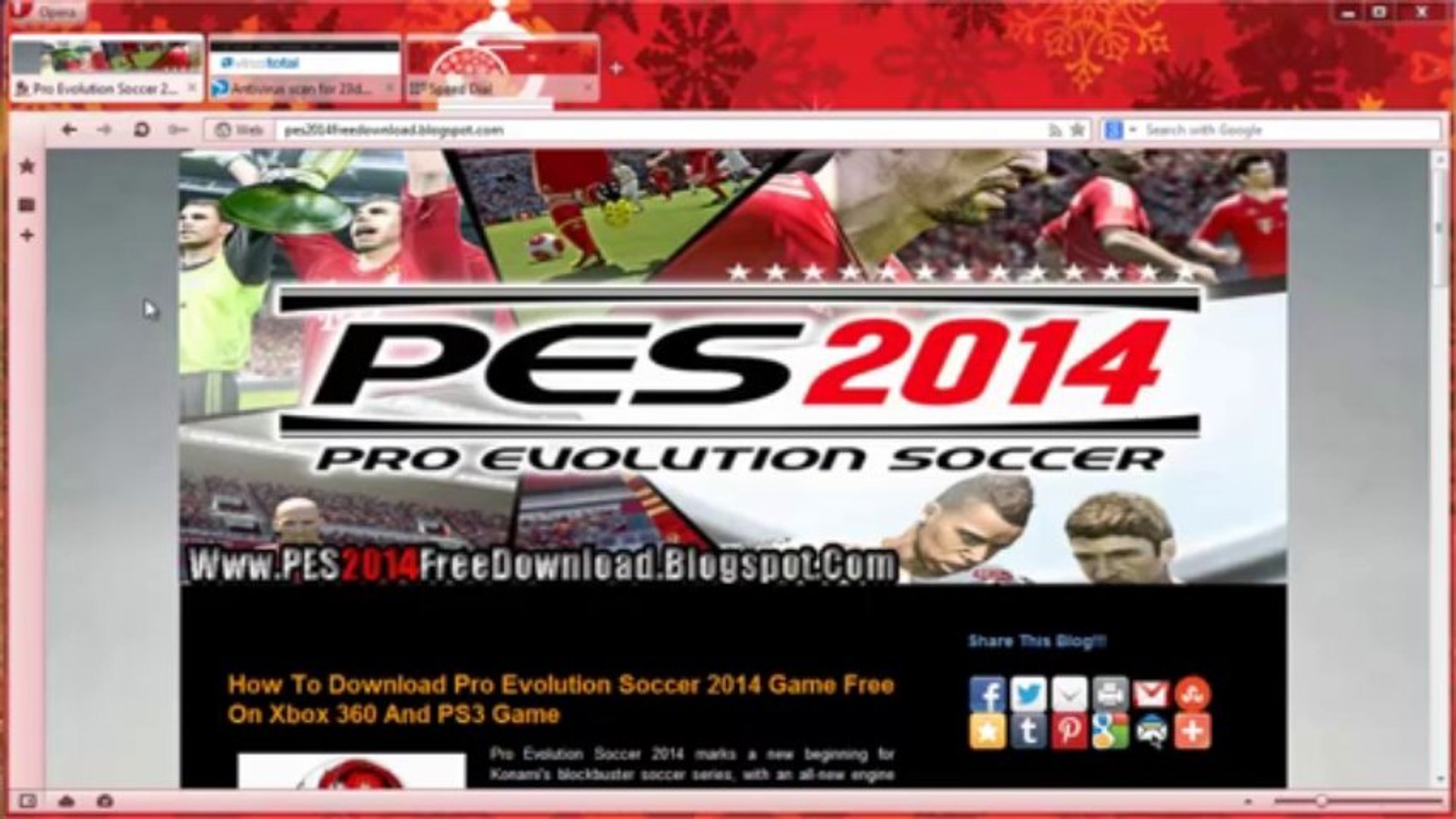 Pro Evolution Soccer 2014 Free Download DLC Xbox360-PS3 - video Dailymotion