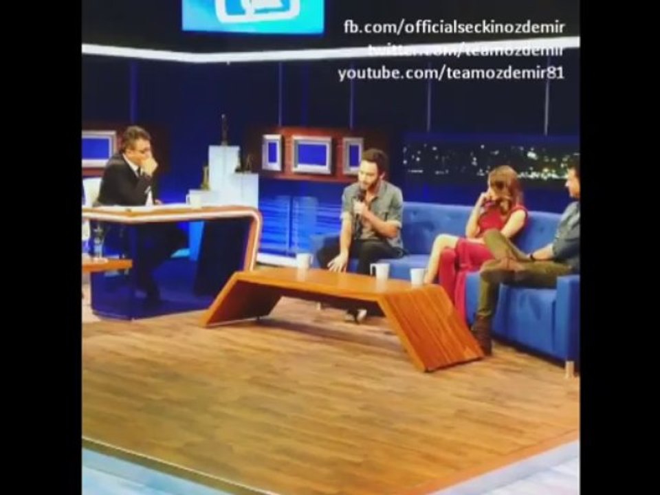 Damla Sönmez ve Seçkin Özdemir Burada Laf Çok Kamera Arkasi (23.09.2013)