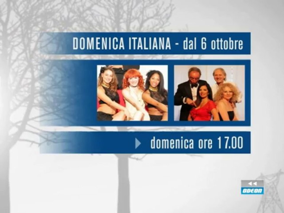 DOMENICA ITALIANA - promo lancio