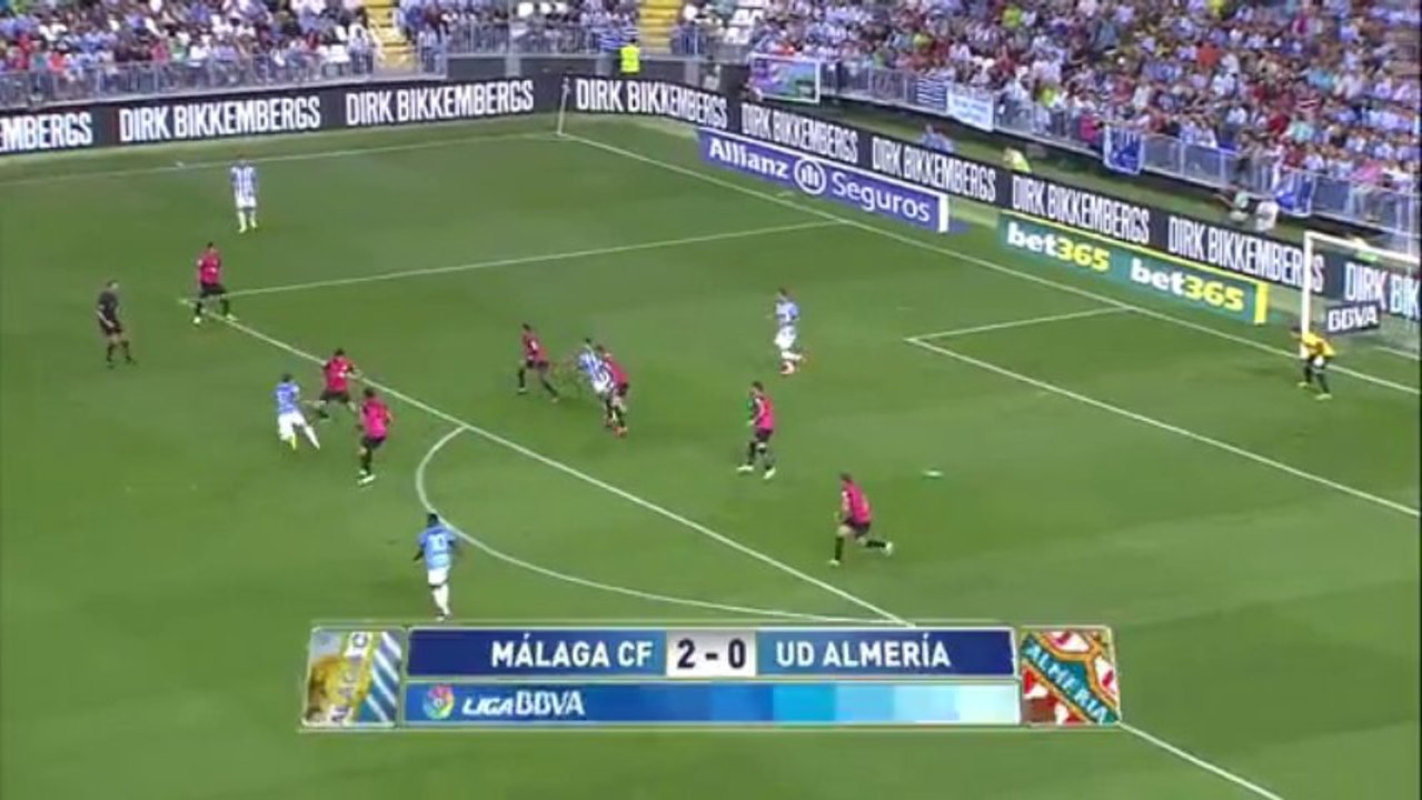 Málaga 2 Almería 0