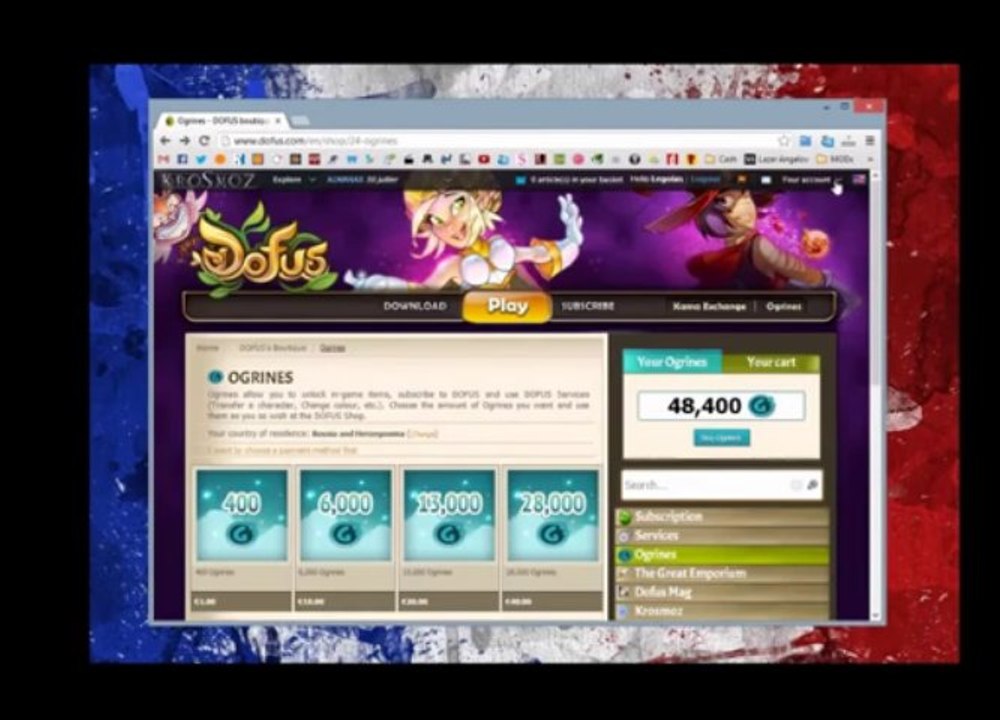 Dofus 2 Ogrines Générateur Generator Hack Nouveau