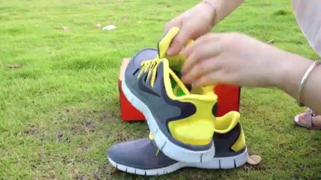 nike men's Free 5.0 Running Shoes graw/yellow/black kicksgrid1.ru