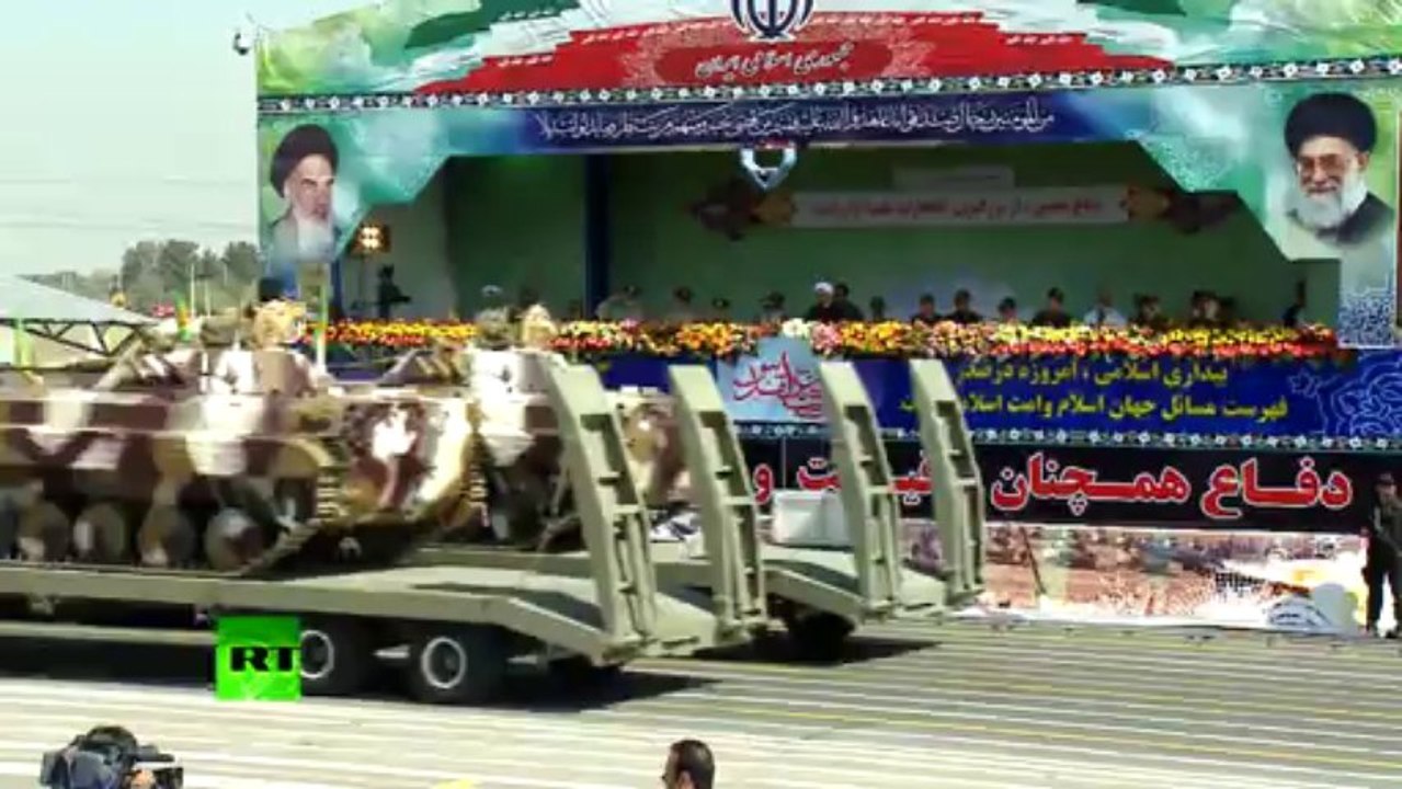 Video  Iran parades missiles with range of up to 2,000 km