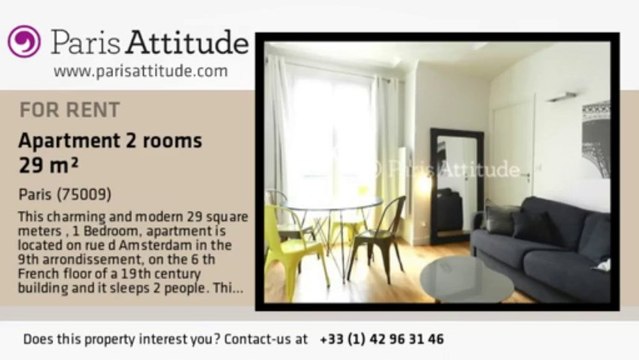 1 Bedroom Apartment for rent - Place de Clichy, Paris - Ref. 8591