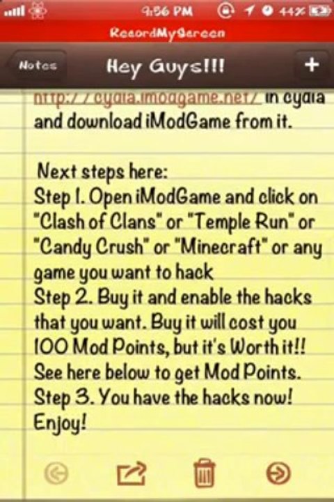 Clash Of Clans Hack Latest 100% Working September 2013